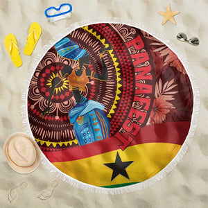 Panafest Beach Blanket Ghana Tropical African Pattern