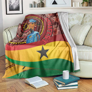 Panafest Blanket Ghana Tropical African Pattern