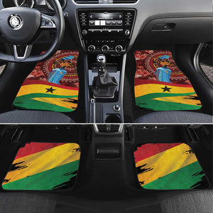 Panafest Car Mats Ghana Tropical African Pattern