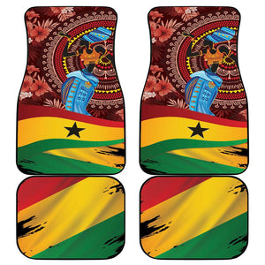 Panafest Car Mats Ghana Tropical African Pattern