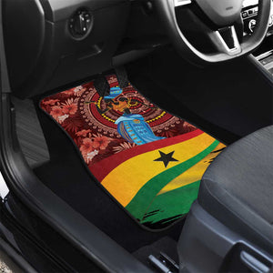 Panafest Car Mats Ghana Tropical African Pattern