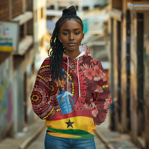 Panafest Hoodie Ghana Tropical African Pattern