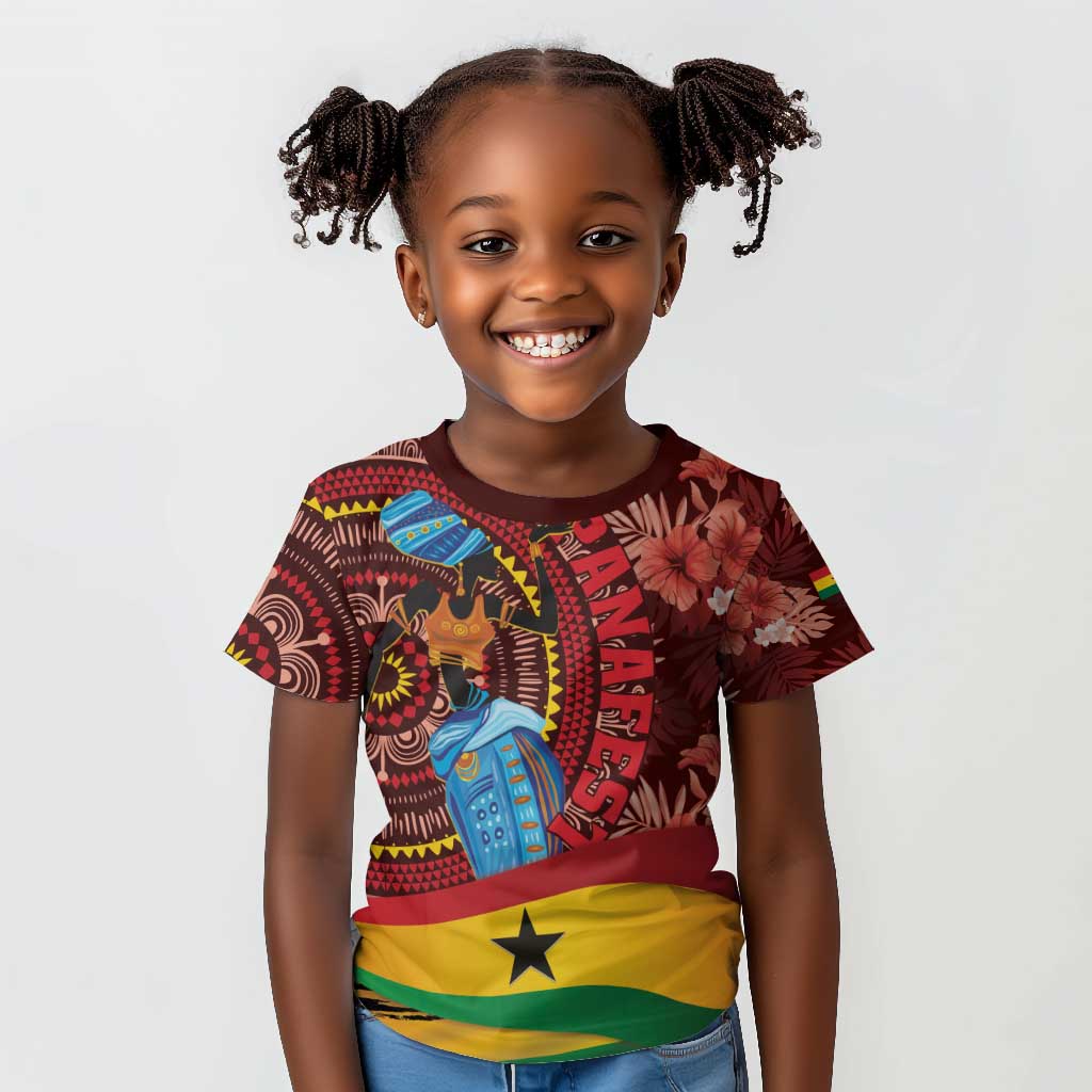 Panafest Kid T shirt Ghana Tropical African Pattern