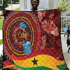 Panafest Quilt Ghana Tropical African Pattern