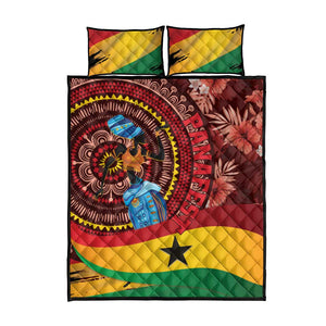 Panafest Quilt Bed Set Ghana Tropical African Pattern