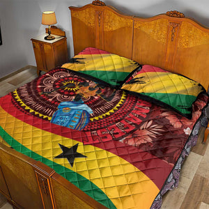 Panafest Quilt Bed Set Ghana Tropical African Pattern