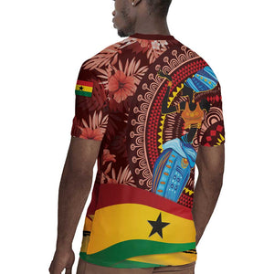 Panafest Rugby Jersey Ghana Tropical African Pattern