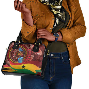 Panafest Shoulder Handbag Ghana Tropical African Pattern