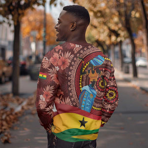 Panafest Sweatshirt Ghana Tropical African Pattern