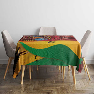 Panafest Tablecloth Ghana Tropical African Pattern