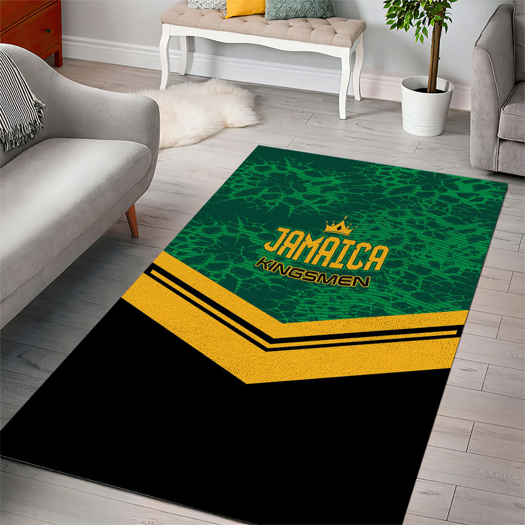 Jamaica 2026 Kingsmen Cricket Area Rug We Are Tallawah
