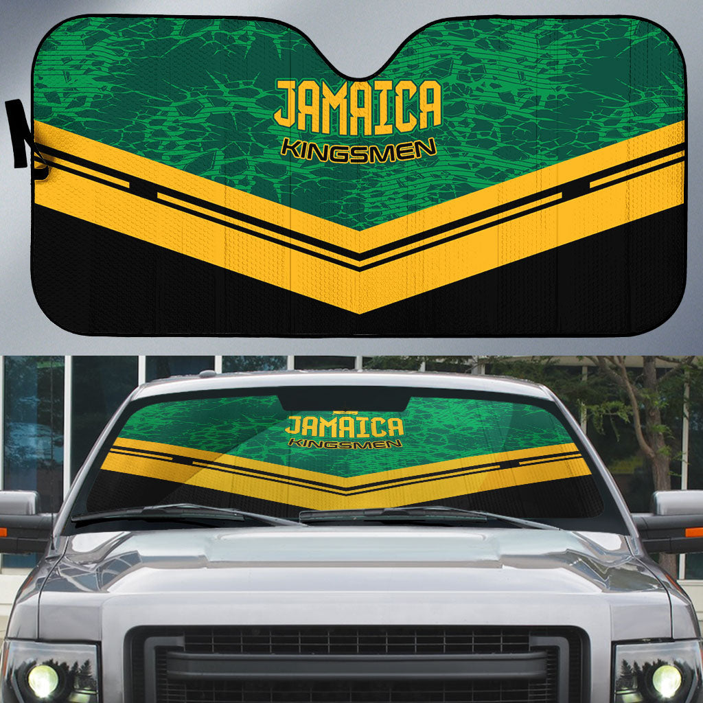 Jamaica 2026 Kingsmen Cricket Auto Sun Shade We Are Tallawah