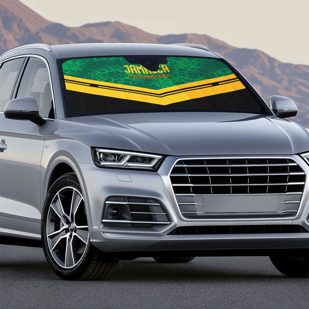 Jamaica 2026 Kingsmen Cricket Auto Sun Shade We Are Tallawah