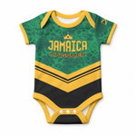 Custom Jamaica 2026 Kingsmen Cricket Baby Onesie We Are Tallawah