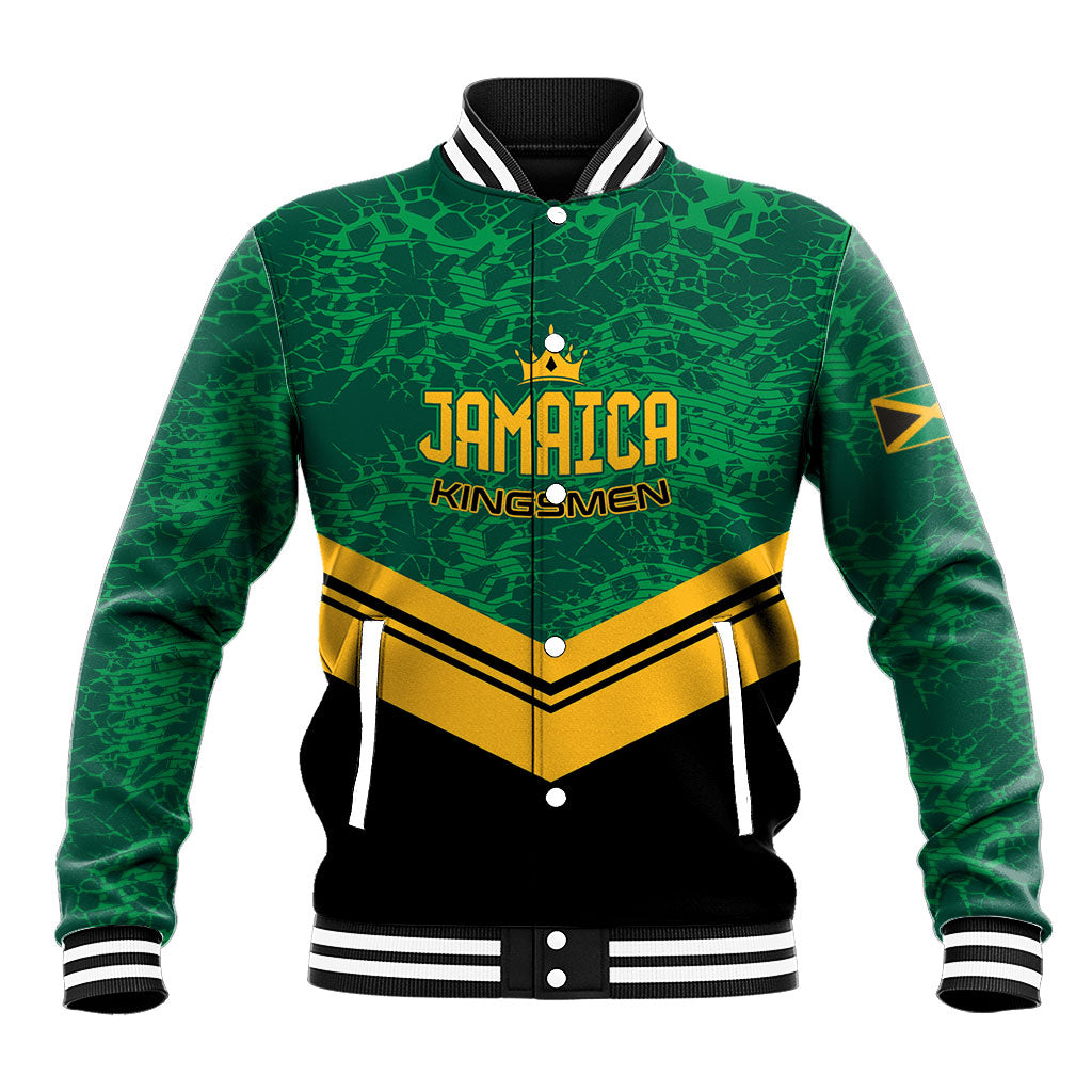 Custom Jamaica 2026 Kingsmen Cricket Baseball Jacket We Are Tallawah