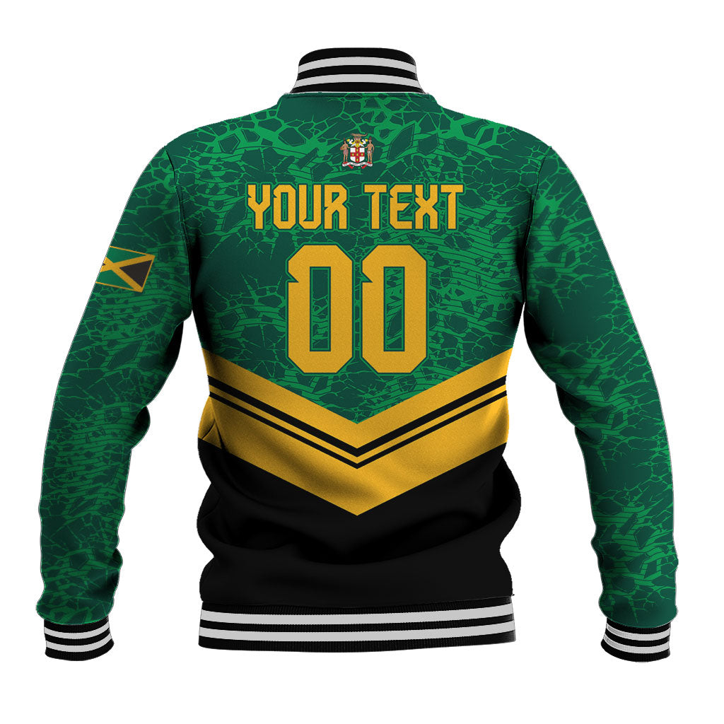 Custom Jamaica 2026 Kingsmen Cricket Baseball Jacket We Are Tallawah