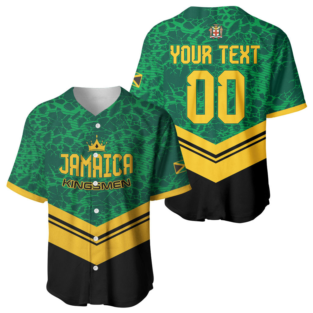 Custom Jamaica 2026 Kingsmen Cricket Baseball Jersey We Are Tallawah