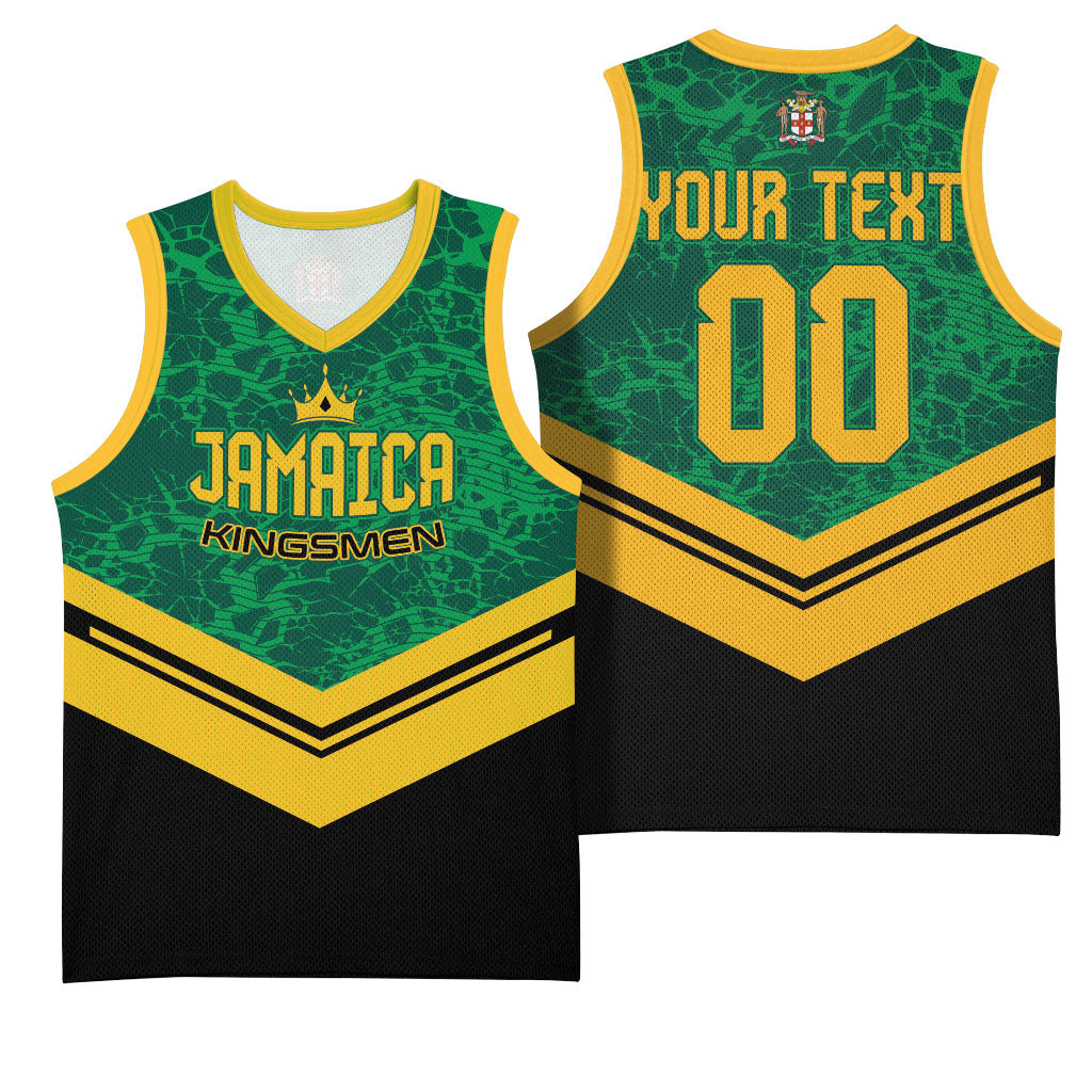 Custom Jamaica 2026 Kingsmen Cricket Basketball Jersey We Are Tallawah