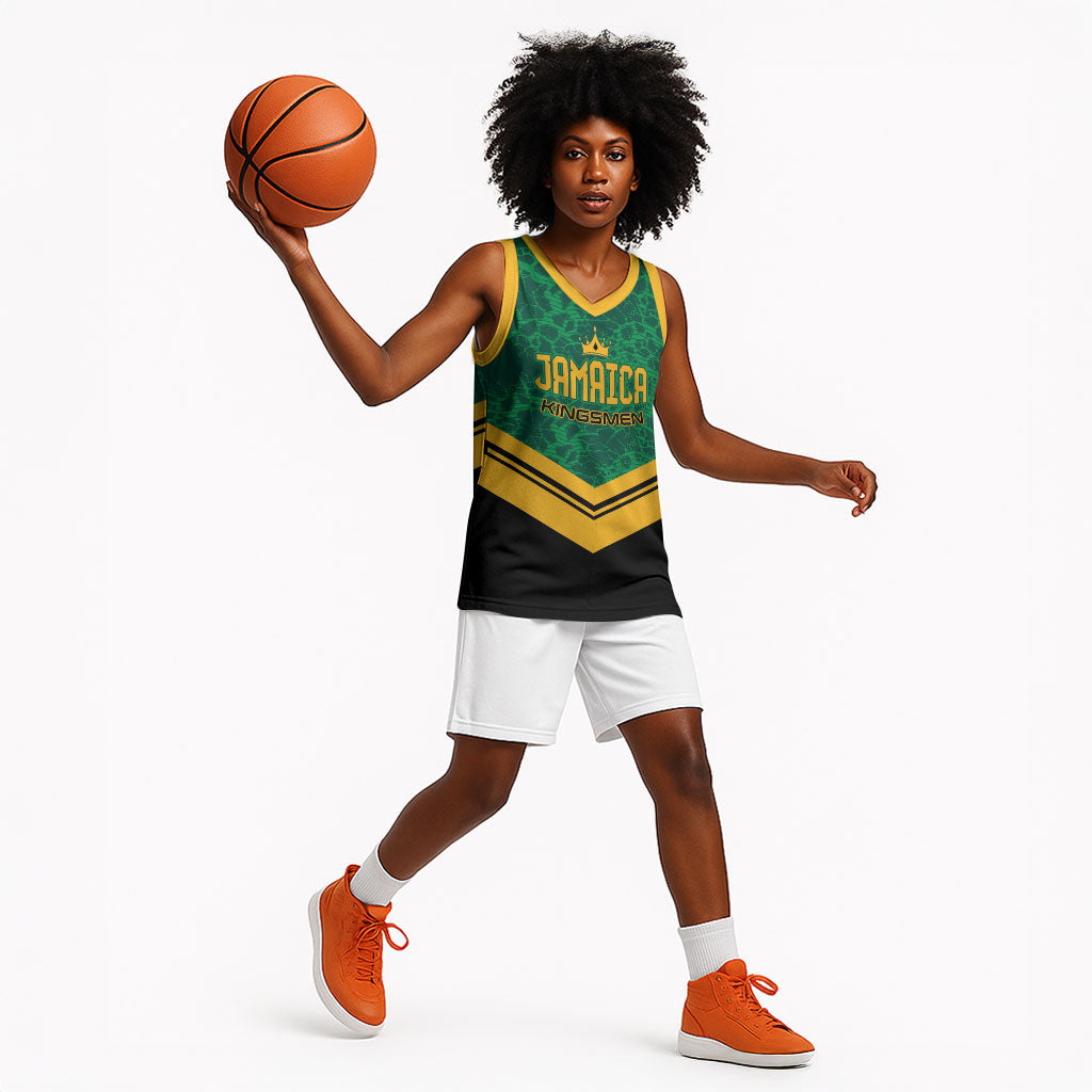 Custom Jamaica 2026 Kingsmen Cricket Basketball Jersey We Are Tallawah