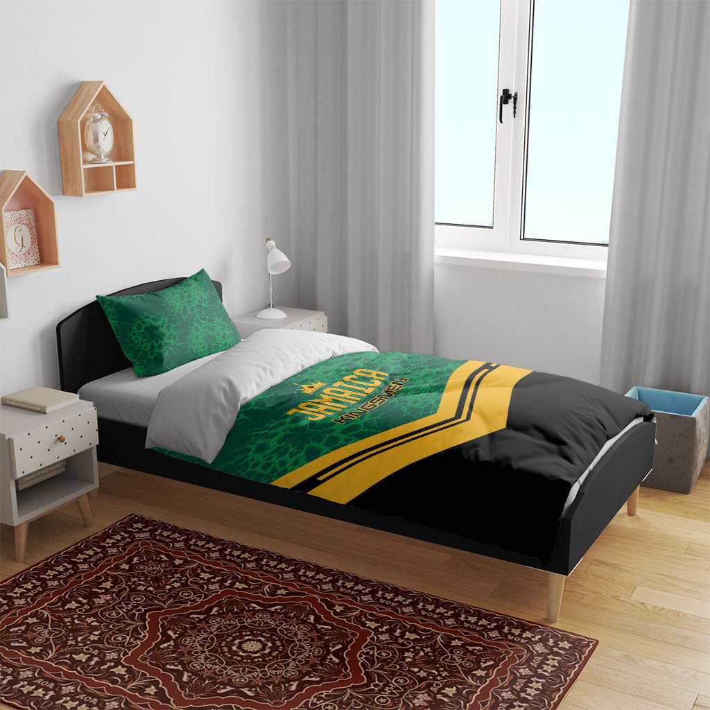 Jamaica 2026 Kingsmen Cricket Bedding Set We Are Tallawah