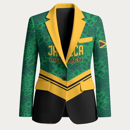 Custom Jamaica 2026 Kingsmen Cricket Blazer We Are Tallawah