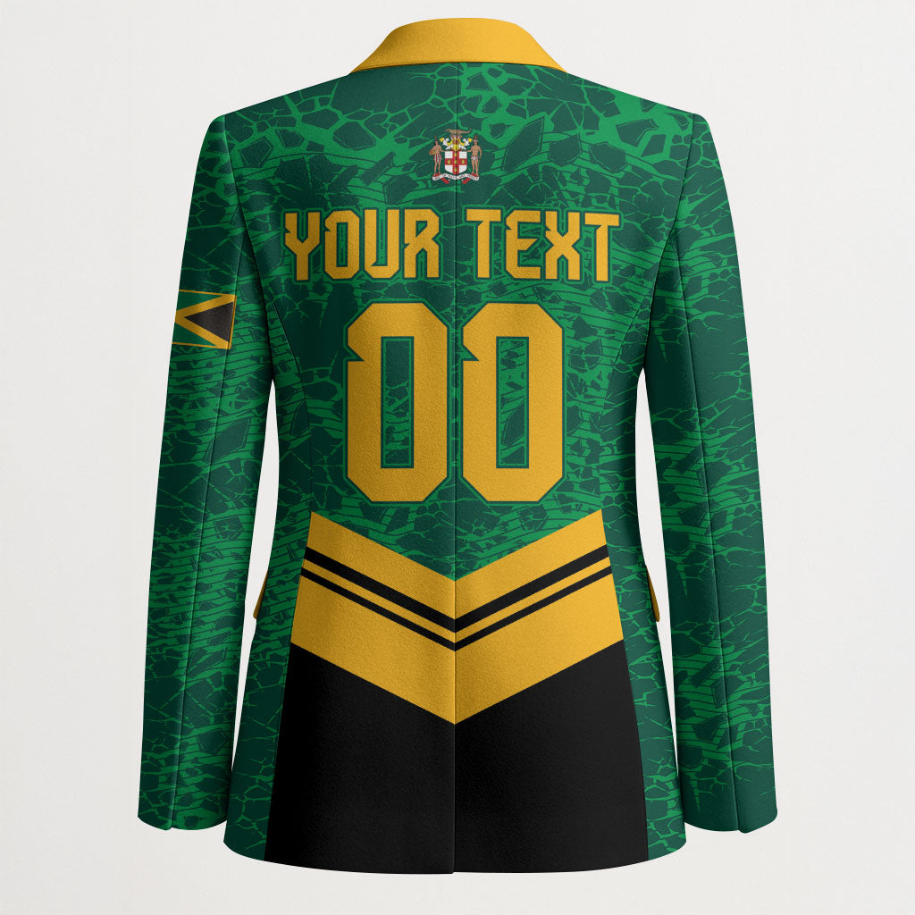 Custom Jamaica 2026 Kingsmen Cricket Blazer We Are Tallawah