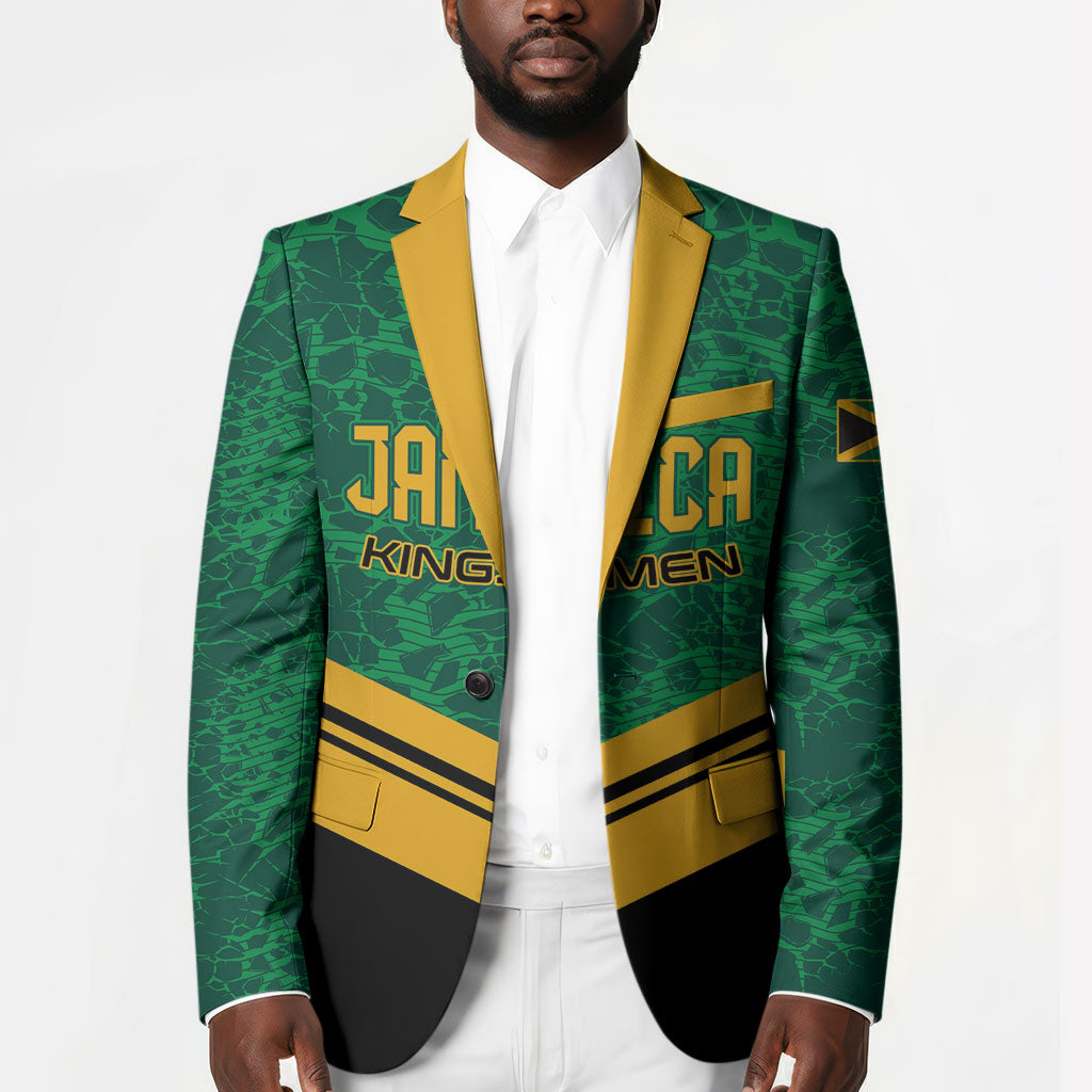 Custom Jamaica 2026 Kingsmen Cricket Blazer We Are Tallawah