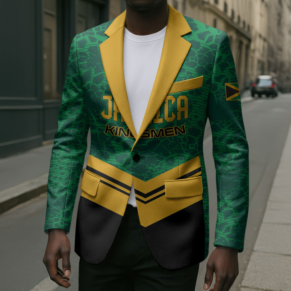 Custom Jamaica 2026 Kingsmen Cricket Blazer We Are Tallawah