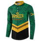 Custom Jamaica 2026 Kingsmen Cricket Button Sweatshirt We Are Tallawah