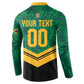 Custom Jamaica 2026 Kingsmen Cricket Button Sweatshirt We Are Tallawah