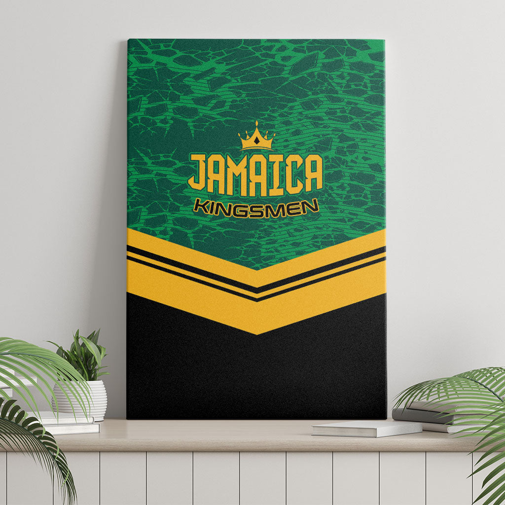 Jamaica 2026 Kingsmen Cricket Canvas Wall Art We Are Tallawah