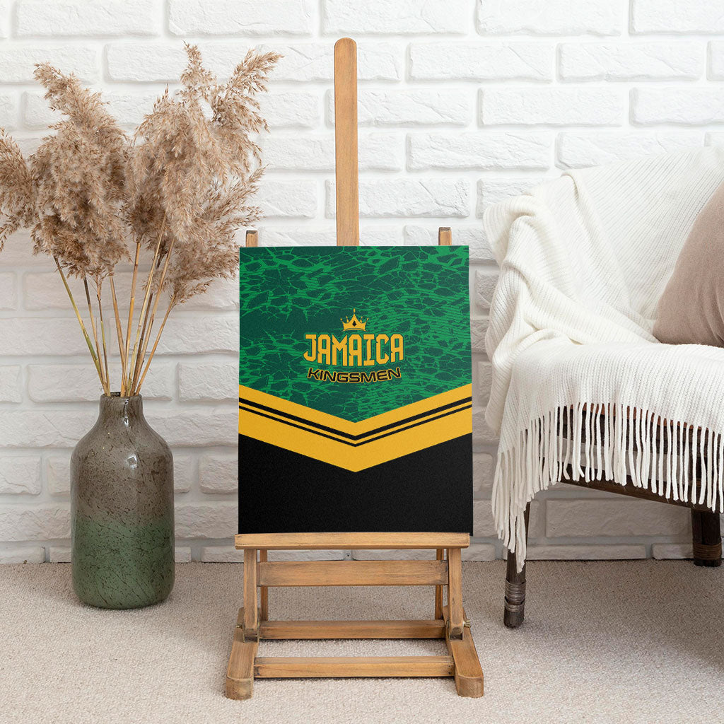 Jamaica 2026 Kingsmen Cricket Canvas Wall Art We Are Tallawah