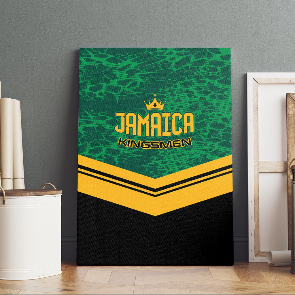 Jamaica 2026 Kingsmen Cricket Canvas Wall Art We Are Tallawah