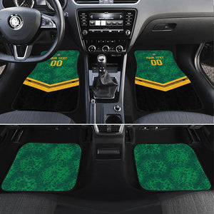 Custom Jamaica 2026 Kingsmen Cricket Car Mats We Are Tallawah