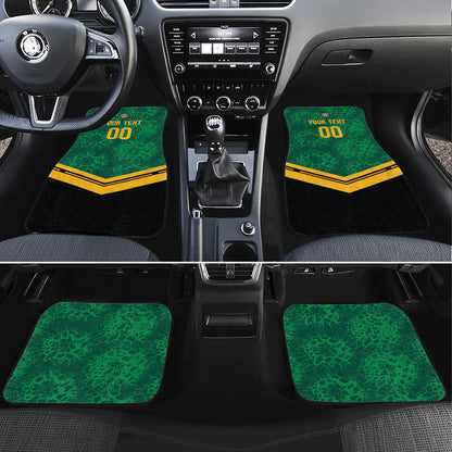 Custom Jamaica 2026 Kingsmen Cricket Car Mats We Are Tallawah