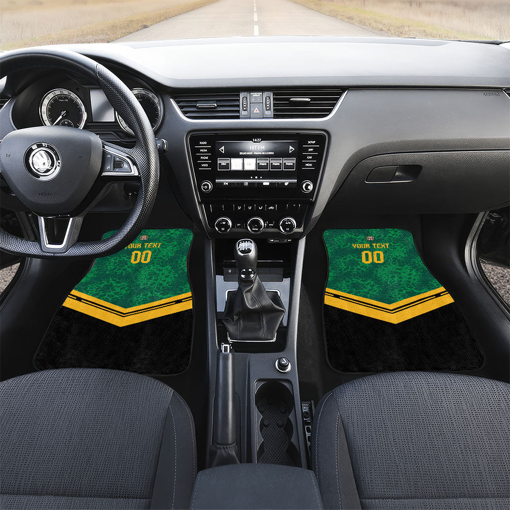 Custom Jamaica 2026 Kingsmen Cricket Car Mats We Are Tallawah