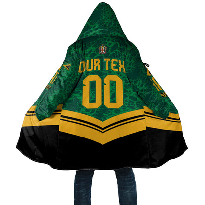 Custom Jamaica 2026 Kingsmen Cricket Cloak We Are Tallawah