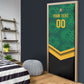 Custom Jamaica 2026 Kingsmen Cricket Door Cover We Are Tallawah
