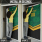 Custom Jamaica 2026 Kingsmen Cricket Door Cover We Are Tallawah