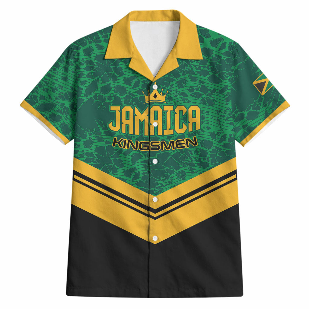 Custom Jamaica 2026 Kingsmen Cricket Hawaiian Shirt We Are Tallawah