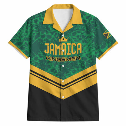 Custom Jamaica 2026 Kingsmen Cricket Hawaiian Shirt We Are Tallawah