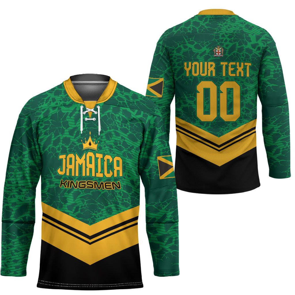Custom Jamaica 2026 Kingsmen Cricket Hockey Jersey We Are Tallawah