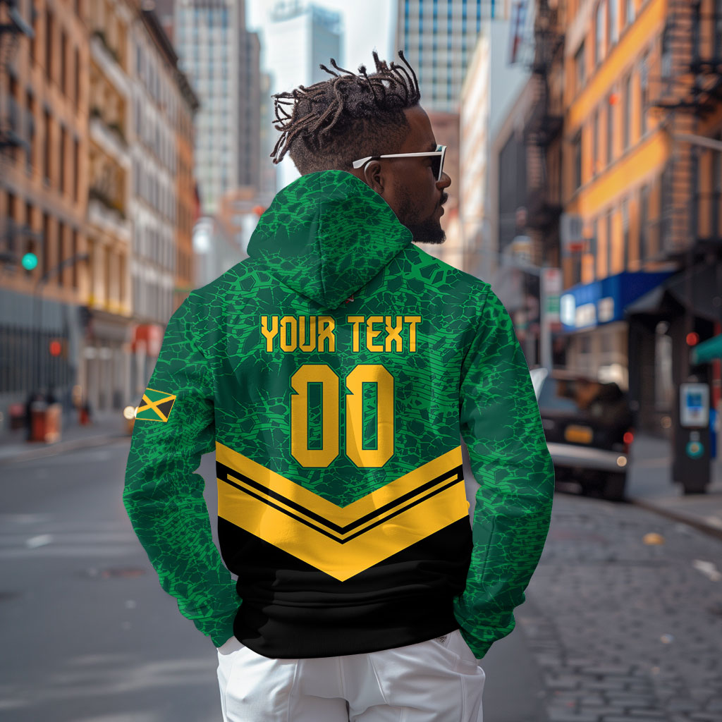 Custom Jamaica 2026 Kingsmen Cricket Hoodie We Are Tallawah