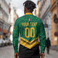 Custom Jamaica 2026 Kingsmen Cricket Long Sleeve Button Shirt We Are Tallawah