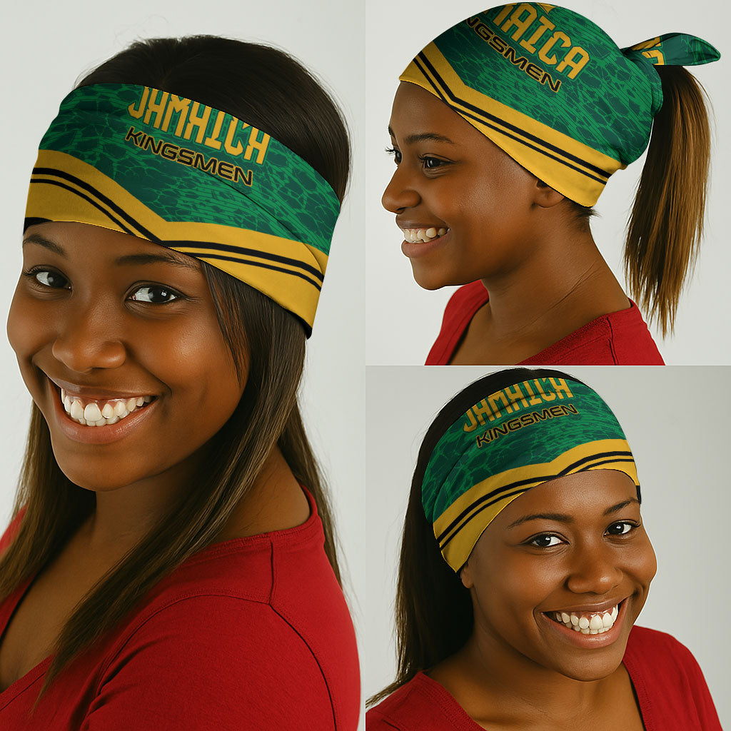 Jamaica 2026 Kingsmen Cricket Neck Gaiter We Are Tallawah
