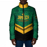 Custom Jamaica 2026 Kingsmen Cricket Padded Jacket We Are Tallawah