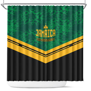 Jamaica 2026 Kingsmen Cricket Shower Curtain We Are Tallawah
