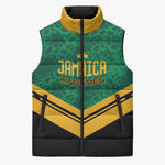 Custom Jamaica 2026 Kingsmen Cricket Sleeveless Puffer Jacket We Are Tallawah