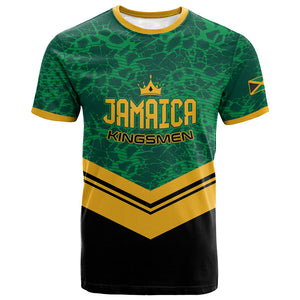 Custom Jamaica 2026 Kingsmen Cricket T shirt We Are Tallawah