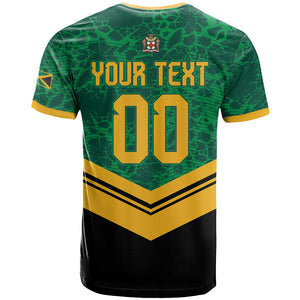 Custom Jamaica 2026 Kingsmen Cricket T shirt We Are Tallawah